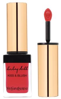 Lūpų dažai Yves Saint Laurent Baby Doll Kiss & Blush, 19 corail sulfureux