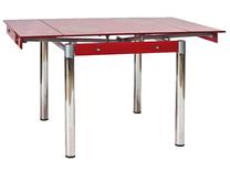 Stalas išskleidžiamas GD-082, žalia sp., 131 cm x 80 cm x 75 cm