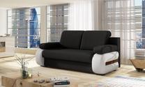Sofa Laura Sawana 14, Soft 17, juoda sp., 200 x 202 cm x 84 cm