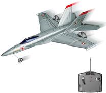 Rc самолет Silverlit X-Twin F18, серый цв.