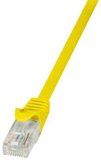 Провод Logilink CAT 6 U/UTP RJ-45 8P8C, RJ-45 8P8C, 10 м, желтый цв.