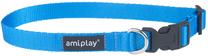 Ошейник для собак Amiplay Basic, синий цв., 250 - 350 мм x 10 мм, 25-35