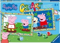 Картина по номерам Ravensburger CreArt Peppa Pig, многоцветный