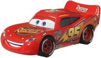 Žaislinis automobilis Mattel Cars Lightning McQueen With Sign GCC81, 1:55, raudona sp.