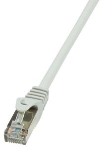 Провод Logilink Patch Cable Cat.6 F/UTP EconLine RJ-45 8P8C, RJ-45 8P8C, 7.5 м, серый цв.