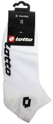Sportinės kojinės Lotto Sport, balta sp., 43-46, 3 vnt.