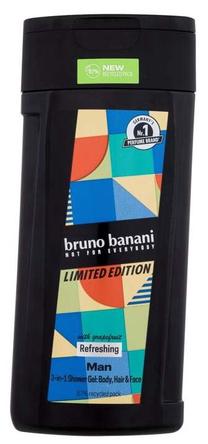 Kūno prausimosi želė vyrams Bruno Banani Summer Limited Edition 2023, 250 ml