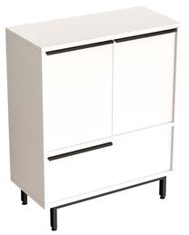 Spintelė Kalune Design ON8 B-W, balta sp., 35.5 cm x 90.4 cm x 74.8 cm