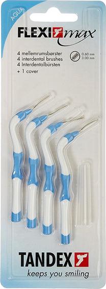 Tarpdančių šepetėlis Tandex Flexi Max, aqua sp.