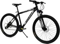 Dviratis kalnų Coppi MTB, 27.5 ", 20" rėmas, sidabro sp./juoda sp.