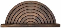 Sieninė lentyna Kalune Design Raf295, wenge sp., 16 cm x 31 cm x 9 cm
