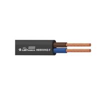 Kabelis Lietkabelis H03VVH2-F, Eca, 2 x 0.5 mm², 100 m