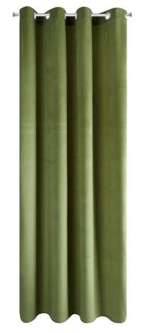 Naktinė užuolaida Pierre ZKXX-02, alyvuogių žalia sp., 140 cm x 250 cm
