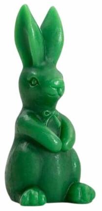 Žvakė, forminė Homla Arie Bunny, 96 g, žalia sp.