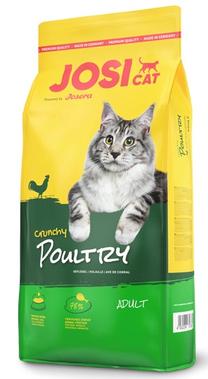 Sausā kaķu barība Josera JosiCat Crunchy Chicken, vistas gaļa, 18 kg