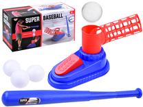 Sporta rotaļlieta Super Baseball, zila krās./sarkana krās.