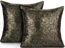 Pagalvės užvalkalas Restilo Blackout Veras, juoda, 45 cm x 45 cm