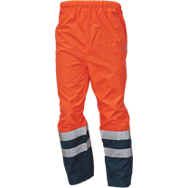 Darba bikses vīriešu Cerva Epping New, oranža krās./zilimelns krās., 3XL izmērs