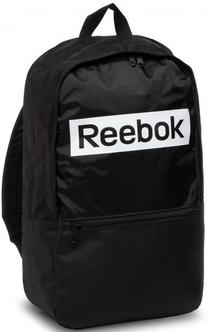 Mugursoma Reebok Linear Logo Backpack FQ6133, melna krās.