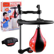 Bokso kriaušė Boxing For Kids, juoda sp./raudona sp.