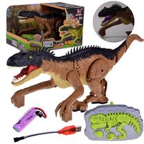 Радиоуправляемый динозавр Dinosaur World, 36 см, коричневый цв.