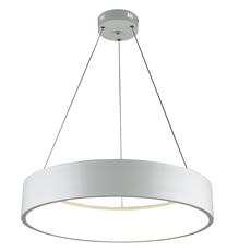 Valgusti rippuv Domoletti A1273-1, LED, 3000 °K, 1 x 36 W, valge v. / valge v.