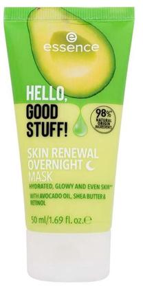 Sejas maska Essence Hello, Good Stuff! Skin Renewal Overnight, 50.0 ml, 18+