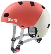 Riedutininko šalmas Uvex CC, 55-58 cm, oranžinė sp./smėlio ruda sp.