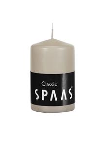 Свеча, цилиндрическая Spaas, 25 час, коричневый цв.