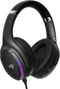 Vadu spēļu austiņas Asus ROG fusion II 500, melna krās.