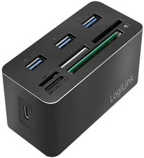 Jungčių stotelė Logilink USB-C Mini Docking, juoda sp.