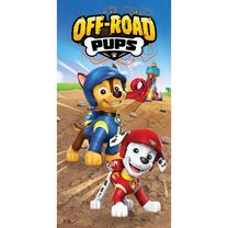 Vaikiškas rankšluostis Paw Patrol RDC-423, mėlyna sp./ruda sp., 140 cm x 70 cm