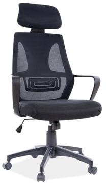 Darbo kėdė Q-935, 50 x 62 x 114 - 121 cm, juoda sp.