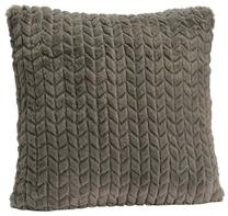 Декоративная подушка Amadeus Chevron, антрацитовый цв., 40 см x 40 см