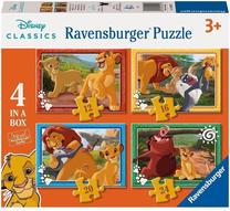 Dėlionė Ravensburger Lion King, 14 cm x 19 cm, 72 vnt., įvairių spalvų
