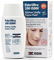 Priemonė įdegio priežiūrai Isdin Foto Ultra 100 Active Unify SPF50, 50 ml