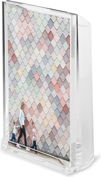 Nuotraukų rėmelis Umbra Optic Photo Frame Clear, 1.7 cm x 1.1 cm, balta sp.