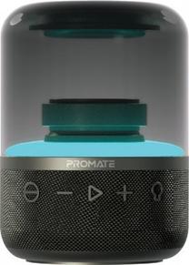 Belaidė kolonėlė Promate Glitz LumiSound® 360°, juoda sp., 8 W