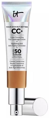 Skystas makiažo pagrindas IT Cosmetics Your Skin But Better CC+ SPF 50, SPF 50, rich, 32 ml
