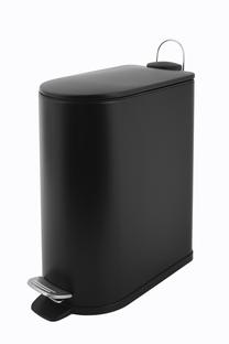 Prügikast Domoletti T-T2110M, must v., 10 l, 38 cm
