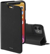 Telefona vāciņš Hama Slim Pro Booklet, melna krās., Apple