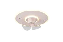 Laeventilaator koos lambiga Trio Nybro, 30 W, 1 tk, valge v.