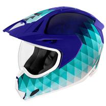 Motociklininko šalmas Icon Hsunshine Variant Pro, M, mėlyna sp.