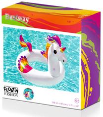Надувной плавательный Bestway Unicorn, белый цв./желтый цв./розовый цв., 119 см