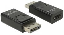 Adapteris Delock Video Adapter DisplayPort to HDMI 65865 Displayport 20 pin male, HDMI-A 19 pin female, melna krās.