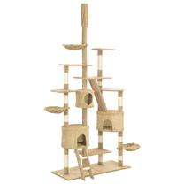 Kačių draskyklė VLX Cat Tree, 255 cm x 60 cm x 50 cm