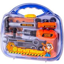 Bērnu darbarīku komplekts Smily Play Little Crazy Helper 3255-A2, daudzkrāsaina