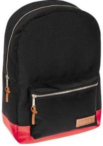 Mokyklinė kuprinė Starpak 281204, juoda sp./raudona sp., 45 cm x 14 cm x 30 cm