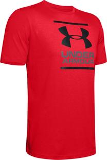 Футболка, мужские Under Armour, красный цв., l
