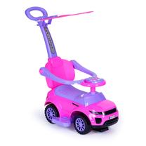 Детская машинка каталка Auto 3in1, розовый цв./фиолетовый цв.